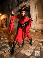 shooting photo thematique halloween rouge sorcière angouleme