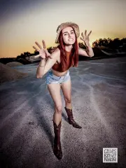 shooting thematique cowboy modele santiag chapeau charente