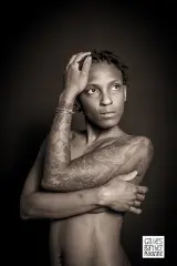 shooting thematique studio BW NB tatoo angoulem